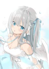 silver haired ange