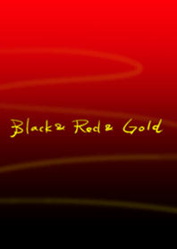 black&red&gold