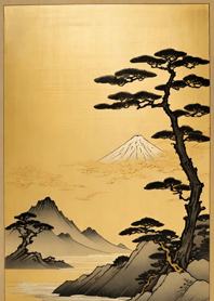 Ukiyo-e gold   5ec326