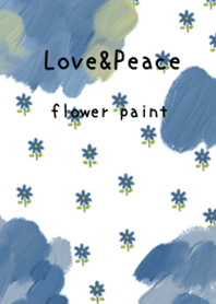 油絵アート【flower paint 49】