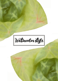 Watercolor style Theme 17