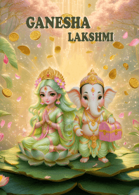 Ganesha Lakshmi-wealth, prosperity(JP)