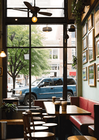 Cozy Coffee shop B4Caf3