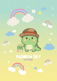 Dino Rainbow Day Lover