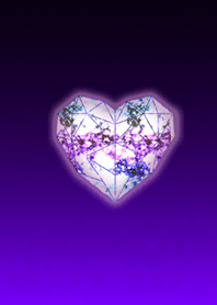 Fortune Amethyst Heart