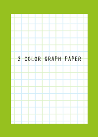 2 COLOR GRAPH PAPER/BLUE&GR/LEAF GREEN