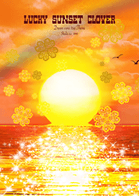 Lucky Sunset Clover