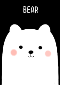 sweet white bear