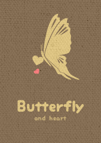Butterfly & heart ver_earthcolor
