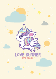 Unicorn Love Summer Cutie
