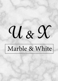 U&X-Marble&White-Initial