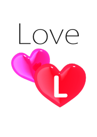 ハート イニシャル "L"