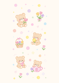 Little Bear and the Tulip 1 (Pp)