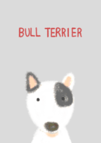 CUTE Bull Terrier BOW WOW