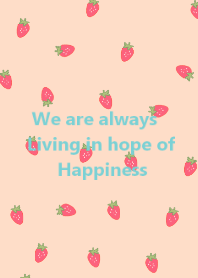happiness strawberry(greenpink)