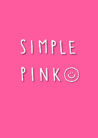 cute simple pink