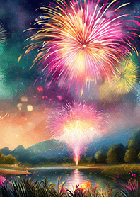 Beautiful Fireworks Theme#731
