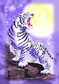 厄を跳ね返し幸運体質を守るラベンダー白虎