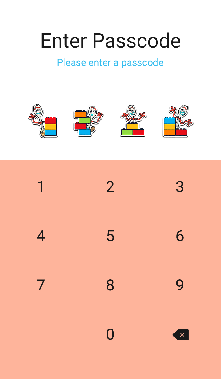 Line Official Themes Forky Toy Story Line Official Themes Forky Toy Story