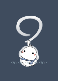 rabbit staring-question