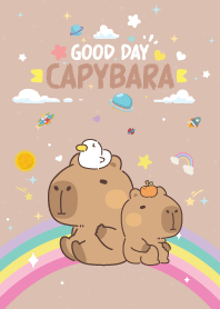 Capybara Good Day - Space
