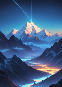 Breathtaking Snowy Mountain 56e1