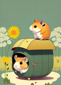 Banyak sekali hamster! 261