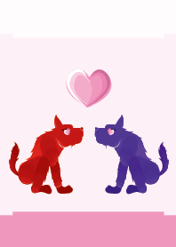 ekst Red (Dog) Love Blue (Dog)