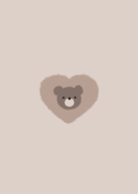 bear and beige