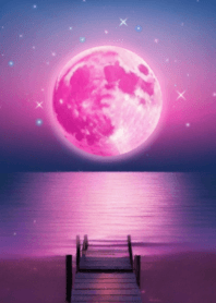 The pink moon that makes you happy