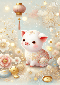Year of Pig Lucky Theme 001!