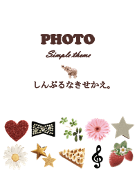 Simple photo theme