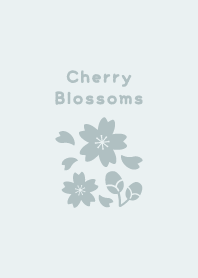 Cherry Blossoms15.GreenBlue.