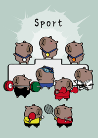 水豚運動會！(輕薄荷)