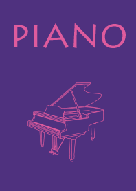 PIANO The color is Pansy purple