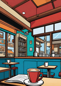 Cozy Coffee shop 3E6020