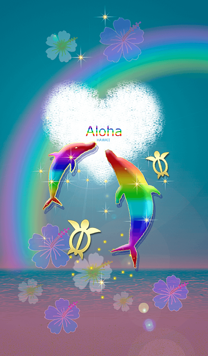 Line クリエイターズ着せかえ 最強運気アップ Love ハワイ Aloha 151 Line クリエイターズ着せかえ 最強運気アップ Love ハワイ Aloha 151