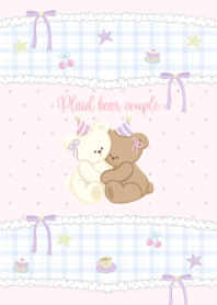 Plaid bear couple :)