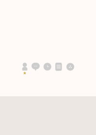 SIMPLE STAR(beige gold)V.14b