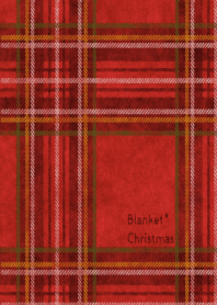British Blanket*Christmas Red@冬特集