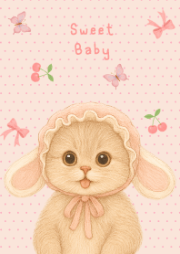 Sweet Baby : kitty & bunny