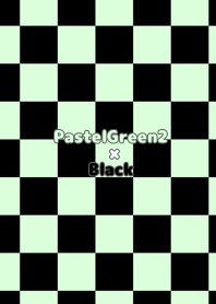 パステルグリーン2■ブラック.TKC