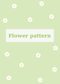 flower pattern_naturalgreen