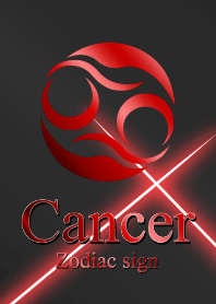 -Zodiac signs Cancer Red Black2 symbol-