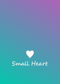 Small Heart *Green+Blue+Purple*
