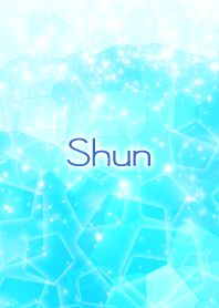 Shun Beautiful Blue sea Crystal