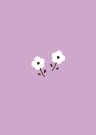 adult purple. Flower.