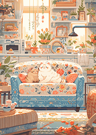 小貓貼貼