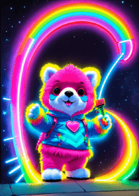 หมีเต้นน่ารัก