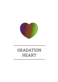 GRADATION HEART THEME :16